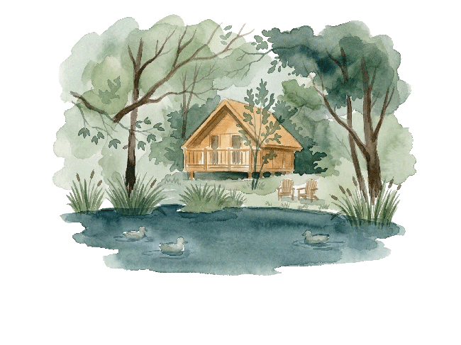 Logo de la Cabane de la Caroline dans le pays de Caux